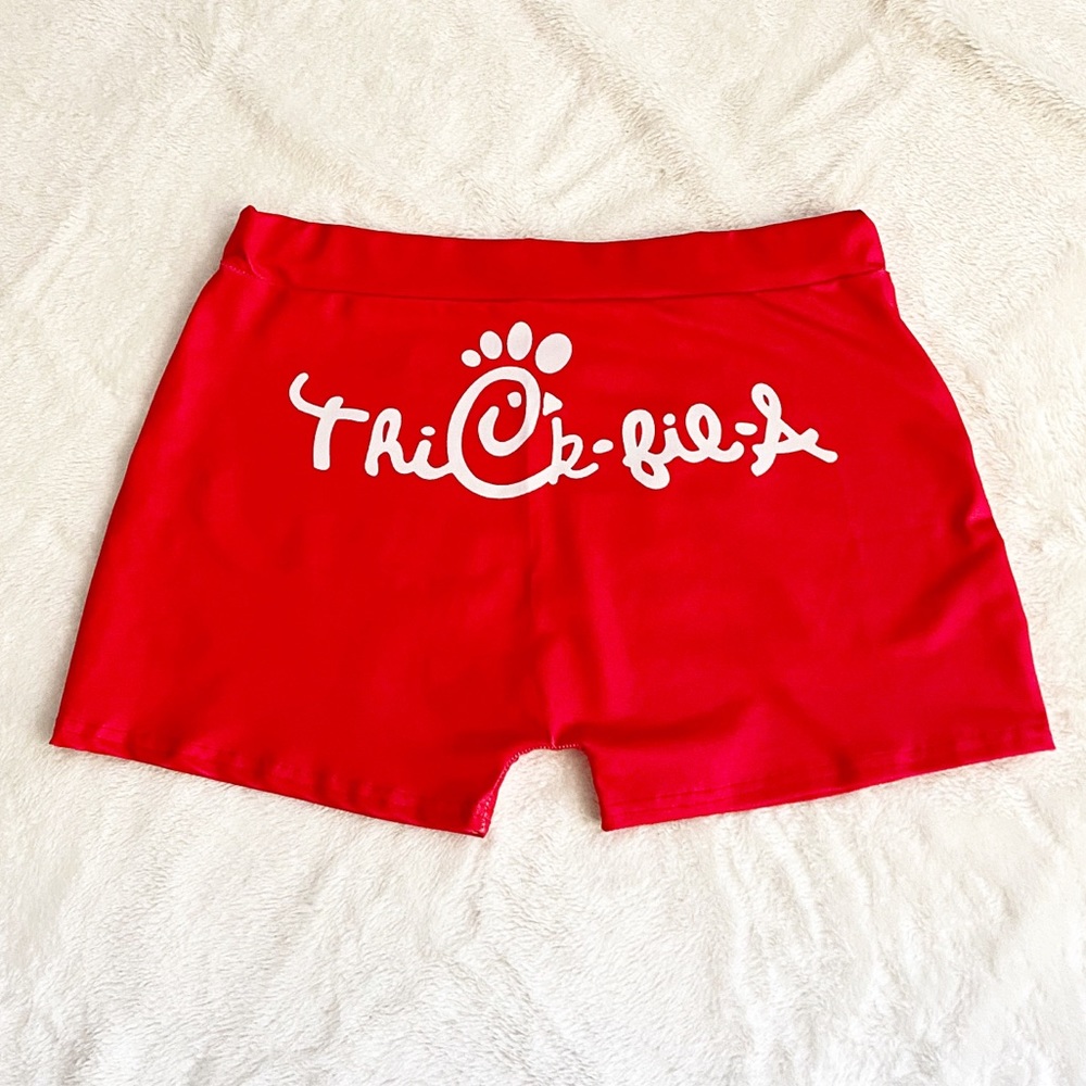 💋 Thick-Fil-A Red Shorts 💋